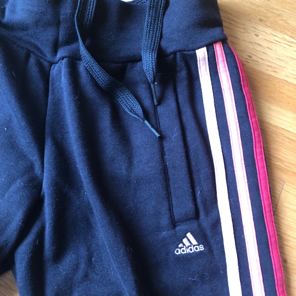 New Adidas climalite slim Capri sweat pants - Picture 3 of 5